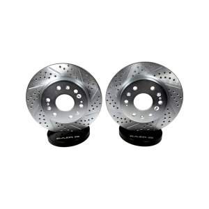 Jeep Wrangler Brake Rotors (2) - Rear - Baer Brakes - Claw Performance Rotors - `03-`06